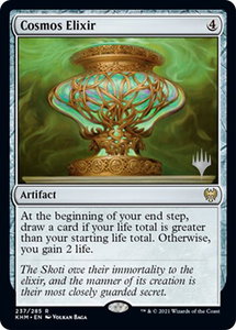 Cosmos Elixir - Promo Pack: Kaldheim (PPKHM) #237p - Rare Magic: The Gathering Trading Card