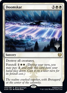 Doomskar - Promo Pack: Kaldheim (PPKHM) #9p - Rare Magic: The Gathering Trading Card