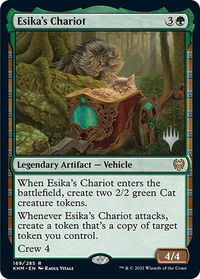 Esika's Chariot - Promo Pack: Kaldheim (PPKHM) #169p - Rare Magic: The Gathering Trading Card
