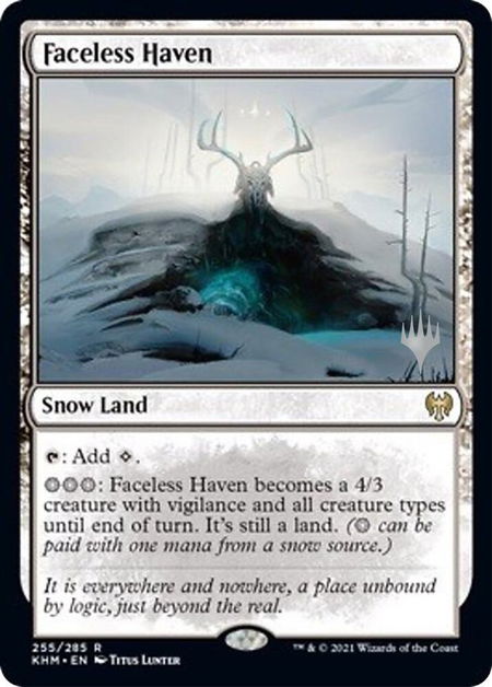 Faceless Haven - Promo Pack: Kaldheim Magic: The Gathering trading card
