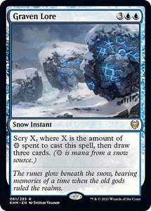 Graven Lore - Promo Pack: Kaldheim (PPKHM) #61p - Rare Magic: The Gathering Trading Card