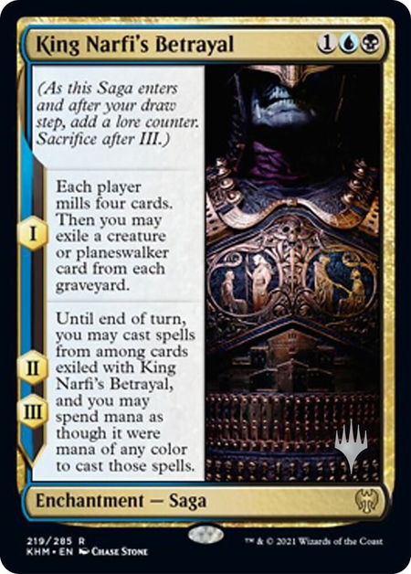King Narfi's Betrayal - Promo Pack: Kaldheim Magic: The Gathering trading card