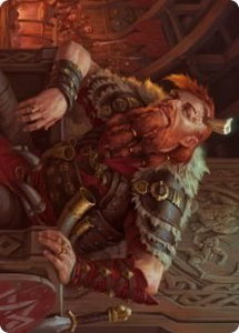 Arni Brokenbrow Art Card - Art Series: Kaldheim (ASKHM) #30 - Special Magic: The Gathering Trading Card