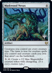 Maskwood Nexus - Promo Pack: Kaldheim (PPKHM) #240p - Rare Magic: The Gathering Trading Card