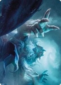 Cyclone Summoner Art Card - Art Series: Kaldheim (ASKHM) #13 - Special Magic: The Gathering Trading Card