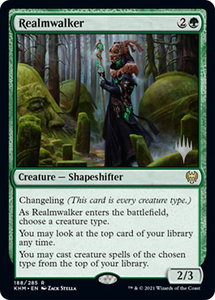 Realmwalker - Promo Pack: Kaldheim (PPKHM) #188p - Rare Magic: The Gathering Trading Card