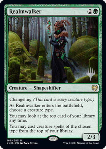 Realmwalker - Promo Pack: Kaldheim Magic: The Gathering trading card