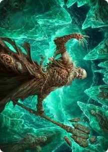 Draugr Necromancer Art Card - Art Series: Kaldheim (ASKHM) #22 - Special Magic: The Gathering Trading Card
