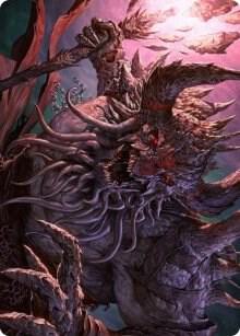 Dream Devourer Art Card - Art Series: Kaldheim Magic: The Gathering trading card