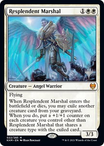 Resplendent Marshal - Promo Pack: Kaldheim (PPKHM) #22p - Mythic Rare Magic: The Gathering Trading Card