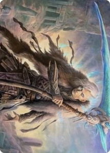 Egon, God of Death Art Card - Art Series: Kaldheim (ASKHM) #24 - Special Magic: The Gathering Trading Card