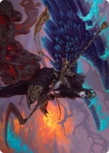 Eradicator Valkyrie Art Card - Art Series: Kaldheim (ASKHM) #25 - Special Magic: The Gathering Trading Card