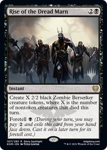 Rise of the Dread Marn - Promo Pack: Kaldheim (PPKHM) #107p - Rare Magic: The Gathering Trading Card