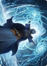 Frost Augur Art Card - Art Series: Kaldheim (ASKHM) #14 - Special Magic: The Gathering Trading Card