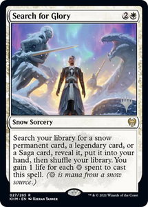 Search for Glory - Promo Pack: Kaldheim (PPKHM) #27p - Rare Magic: The Gathering Trading Card