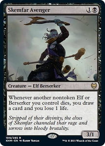 Skemfar Avenger - Promo Pack: Kaldheim (PPKHM) #109p - Rare Magic: The Gathering Trading Card