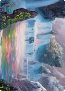 Glittering Frost Art Card - Art Series: Kaldheim (ASKHM) #45 - Special Magic: The Gathering Trading Card