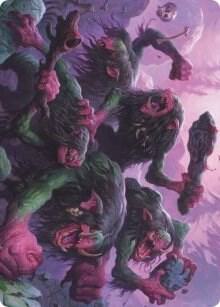 Hagi Mob Art Card - Art Series: Kaldheim Magic: The Gathering trading card