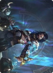 Halvar, God of Battle Art Card - Art Series: Kaldheim (ASKHM) #2 - Special Magic: The Gathering Trading Card