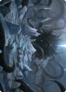 Icebreaker Kraken Art Card - Art Series: Kaldheim (ASKHM) #15 - Special Magic: The Gathering Trading Card