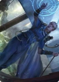 Inga Rune-Eyes Art Card - Art Series: Kaldheim (ASKHM) #16 - Special Magic: The Gathering Trading Card