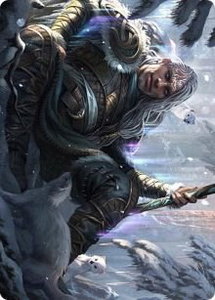 Jorn, God of Winter Art Card - Art Series: Kaldheim (ASKHM) #47 - Special Magic: The Gathering Trading Card