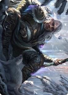 Jorn, God of Winter Art Card trading card from Art Series: Kaldheim Jorn, God of Winter Art Card - Art Series: Kaldheim Magic: The Gathering trading card
