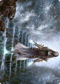 Karfell Harbinger Art Card - Art Series: Kaldheim (ASKHM) #17 - Special Magic: The Gathering Trading Card