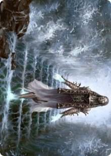 Karfell Harbinger Art Card - Art Series: Kaldheim Magic: The Gathering trading card