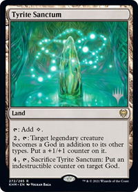 Tyrite Sanctum - Promo Pack: Kaldheim (PPKHM) #272p - Rare Magic: The Gathering Trading Card