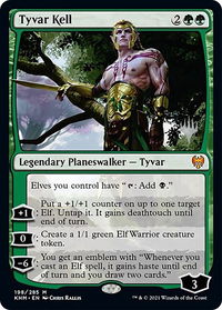 Tyvar Kell - Promo Pack: Kaldheim (PPKHM) #198p - Mythic Magic: The Gathering Trading Card