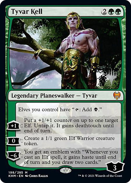 Tyvar Kell - Promo Pack: Kaldheim Magic: The Gathering trading card