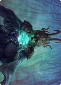Masked Vandal Art Card - Art Series: Kaldheim (ASKHM) #49 - Special Magic: The Gathering Trading Card
