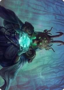 Masked Vandal Art Card trading card from Art Series: Kaldheim Masked Vandal Art Card - Art Series: Kaldheim Magic: The Gathering trading card