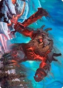 Quakebringer Art Card - Art Series: Kaldheim (ASKHM) #37 - Special Magic: The Gathering Trading Card
