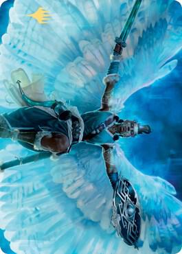 Reidane, God of the Worthy Art Card (Gold-Stamped Signature) - Art Series: Kaldheim Magic: The Gathering trading card