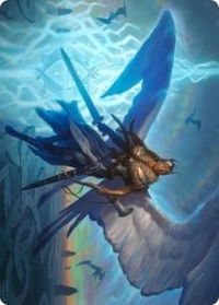 Righteous Valkyrie Art Card - Art Series: Kaldheim (ASKHM) #6 - Special Magic: The Gathering Trading Card