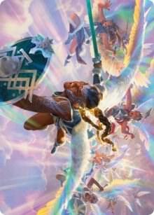 Starnheim Unleashed Art Card - Art Series: Kaldheim Magic: The Gathering trading card