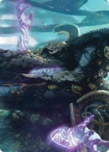 Valki, God of Lies Art Card - Art Series: Kaldheim (ASKHM) #28 - Special Magic: The Gathering Trading Card