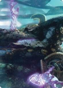 Valki, God of Lies Art Card trading card from Art Series: Kaldheim Valki, God of Lies Art Card - Art Series: Kaldheim Magic: The Gathering trading card