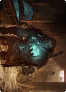 Vault Robber Art Card - Art Series: Kaldheim Magic: The Gathering trading card