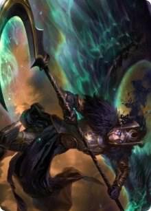 Vengeful Reaper Art Card - Art Series: Kaldheim Magic: The Gathering trading card