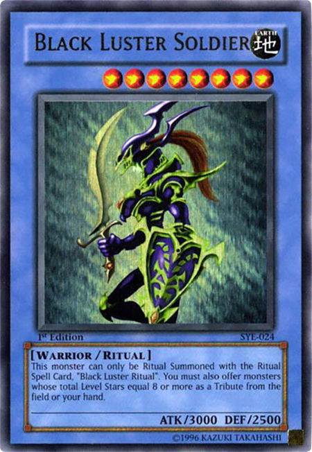 Black Luster Soldier - Starter Deck: Yugi Evolution YuGiOh trading card