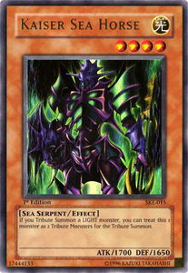 Kaiser Sea Horse - Starter Deck: Kaiba Evolution (SKE) #SKE-015 - Ultra Rare YuGiOh Trading Card