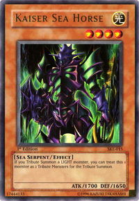 Kaiser Sea Horse - Starter Deck: Kaiba Evolution (SKE) #SKE-015 - Ultra Rare YuGiOh Trading Card