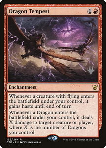 Dragon Tempest - Promo Pack: Kaldheim (PPKHM) #136p - Rare Magic: The Gathering Trading Card