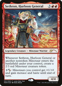Sethron, Hurloon General - Unique and Miscellaneous Promos (UMP) #1 - Promo Magic: The Gathering Trading Card