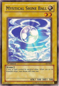 Mystical Shine Ball - Ancient Sanctuary (AST) #AST-004 - Common / Short Print YuGiOh Trading Card