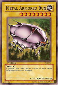 Metal Armored Bug - Ancient Sanctuary (AST) #AST-005 - Common / Short Print YuGiOh Trading Card
