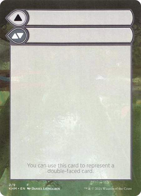 Helper Card - 2/9 - Kaldheim Magic: The Gathering trading card